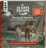 bokomslag 24 DAYS ESCAPE - Der Escape Room Adventskalender: Sherlock Holmes und das schottische Seeungeheuer