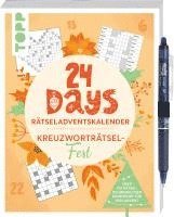 bokomslag 24 DAYS RÄTSELADVENTSKALENDER - Kreuzworträtsel-Fest