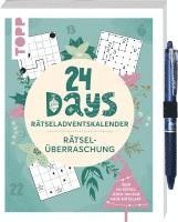 Frechverlag - 24 DAYS RÄTSELADVENTSKALENDER - Rätselüberraschung, Häftad