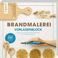 bokomslag Brandmalerei. Vorlagenblock. Mehr als 500 Vorlagen in Originalgröße.