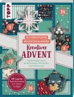 bokomslag Der verbastelbare Adventskalender: Kreativer Advent. Papierdesigns zum Ausschneiden, Verbasteln und Dekorieren.