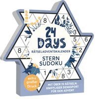 Frechverlag - 24 DAYS RÄTSELADVENTSKALENDER - Sternsudoku, Häftad