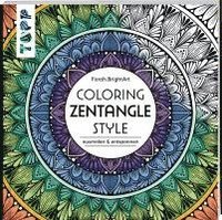 bokomslag Coloring Zentangle-Style