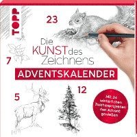 bokomslag Adventskalender Die Kunst des Zeichnens