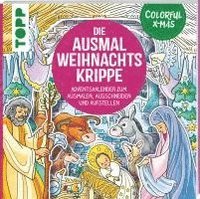 bokomslag Colorful Christmas - Die Ausmal-Weihnachtskrippe (Adventskalender)