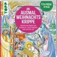 bokomslag Colorful Christmas - Die Ausmal-Weihnachtskrippe (Adventskalender)