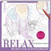 bokomslag Relax Ruhe und Achtsamkeit - Linien nachfahren & entspannen