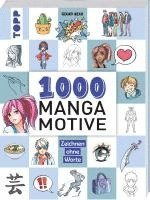 bokomslag 1000 Manga Motive zeichnen
