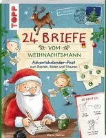 Mimi Hecher - 24 Briefe vom Weihnachtsmann. Adventskalender-Post zum Basteln, Malen und Staunen, Häftad