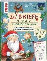 bokomslag 24 Briefe vom Weihnachtsmann. Adventskalender-Post zum Basteln, Malen und Staunen