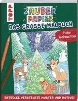 bokomslag Zauberpapier - Das große Malbuch - Frohe Weihnachten