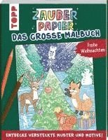 bokomslag Zauberpapier - Das große Malbuch - Frohe Weihnachten