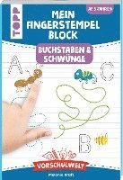 bokomslag Vorschulwelt - Mein Fingerstempelblock Buchstaben und Schwünge