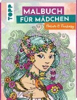 bokomslag Malbuch für Mädchen Natur & Fantasy