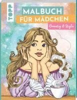 bokomslag Malbuch für Mädchen Beauty & Style