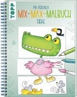 bokomslag Mix-Max-Malbuch Tiere