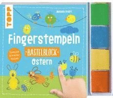 bokomslag Fingerstempeln. Bastelblock Ostern