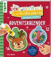 Mimi Hecher - Das Adventskalender-Verbastelbuch für die Allerkleinsten. Schneiden und Kleben. Weihnachtskugeln., Häftad