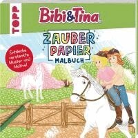 Frechverlag, Natascha Pitz - Zauberpapier Malbuch Bibi & Tina, Häftad