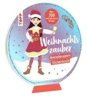 bokomslag Stickerbuch: Anziehpuppen zum Stickern. Weihnachten