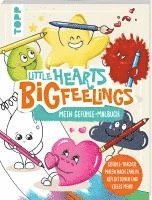bokomslag Little Hearts - Big Feelings - Mein Gefühle-Malbuch