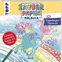 Bibi Hecher - Zauberpapier Malbuch Regenbogen-Einhörner, Häftad