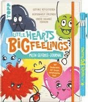 bokomslag Little Hearts - Big Feelings - Mein Gefühle-Journal