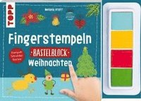 bokomslag Fingerstempeln. Bastelblock Weihnachten
