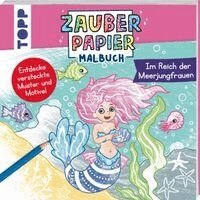 Bibi Hecher - Zauberpapier Malbuch Im Reich der Meerjungfrauen, Häftad