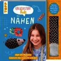 Kreativstart Kids Nähen. Anleitungsbuch und Material