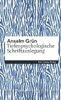 bokomslag Tiefenpsychologische Schriftenauslegung