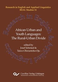 bokomslag African Urban and Youth Languages (Band 11)