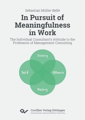 bokomslag In Pursuit of Meaningfulness in Work. The Individual Consultant's Attitude to the Profession of Management Consulting