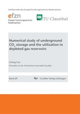 bokomslag Numerical study of underground CO2 storage and the utilization in depleted gas reservoirs