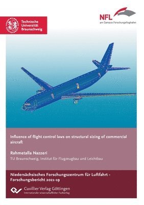 bokomslag Influence of flight control laws on structural sizing of commercial aircraft