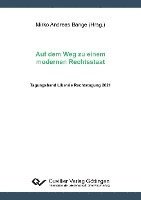 bokomslag Auf dem Weg zu einem modernen Rechtsstaat