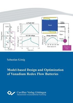 bokomslag Model-based Design and Optimization of Vanadium Redox Flow Batteries