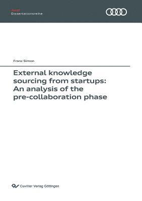 External knowledge sourcing from startups 1