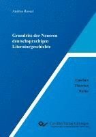 bokomslag Grundriss der Neueren deutschsprachigen Literaturgeschichte. Epochen ¿ Theorien ¿ Werke