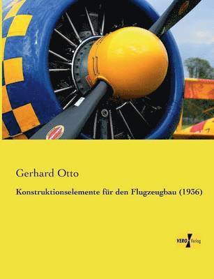 bokomslag Konstruktionselemente fr den Flugzeugbau (1936)