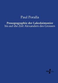 bokomslag Prosopographie der Lakedaimonier