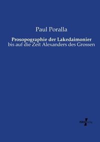 bokomslag Prosopographie der Lakedaimonier