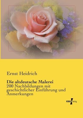 Ernst Heidrich - altdeutsche Malerei, Häftad