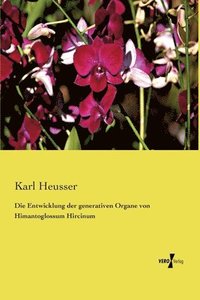 bokomslag Entwicklung der generativen Organe von Himantoglossum Hircinum