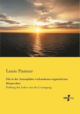 bokomslag in der Atmosphäre vorhandenen organisierten Körperchen