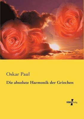 bokomslag absolute Harmonik der Griechen