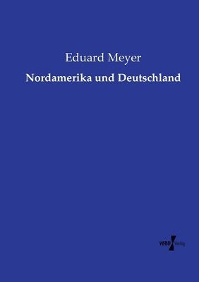 bokomslag Nordamerika und Deutschland