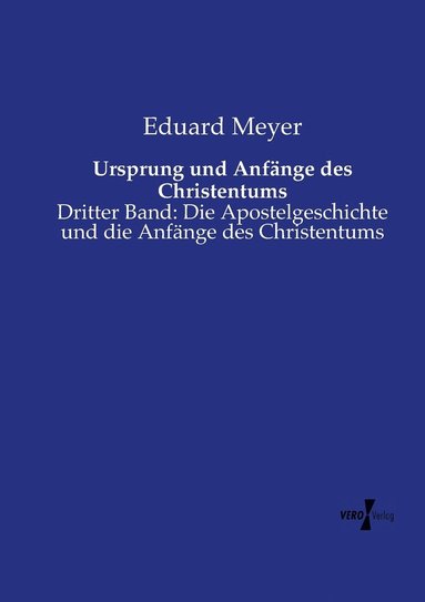Eduard Meyer - Ursprung und Anfänge des Christentums, Häftad