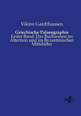 bokomslag Griechische Palaeographie