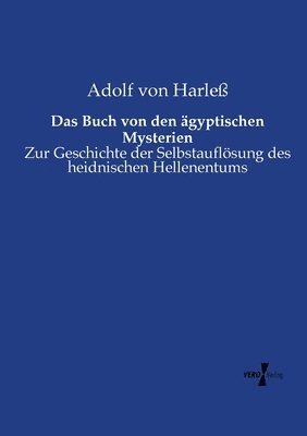 bokomslag Buch von den ägyptischen Mysterien